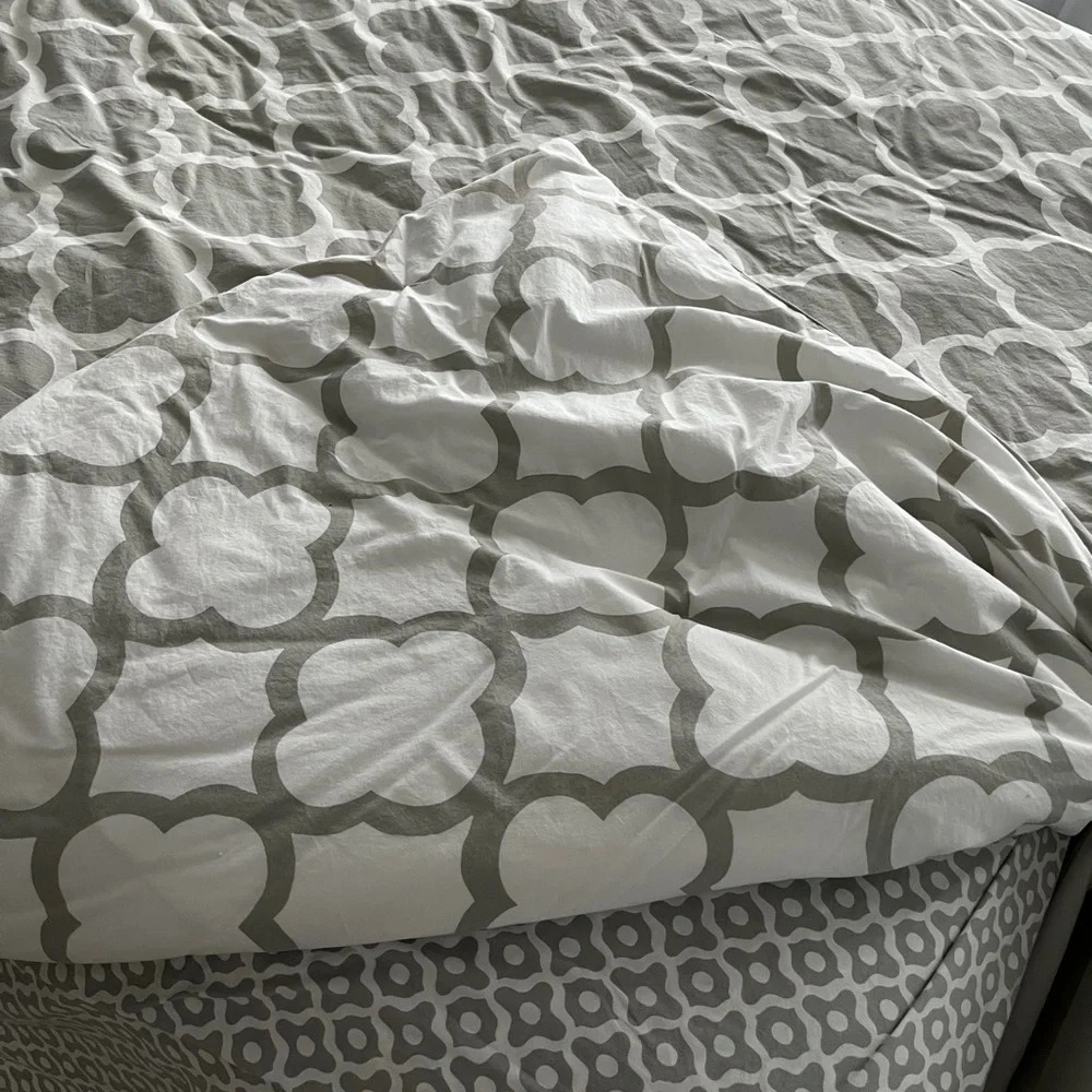 PB Teen Lucky Clover Duvet Cover
